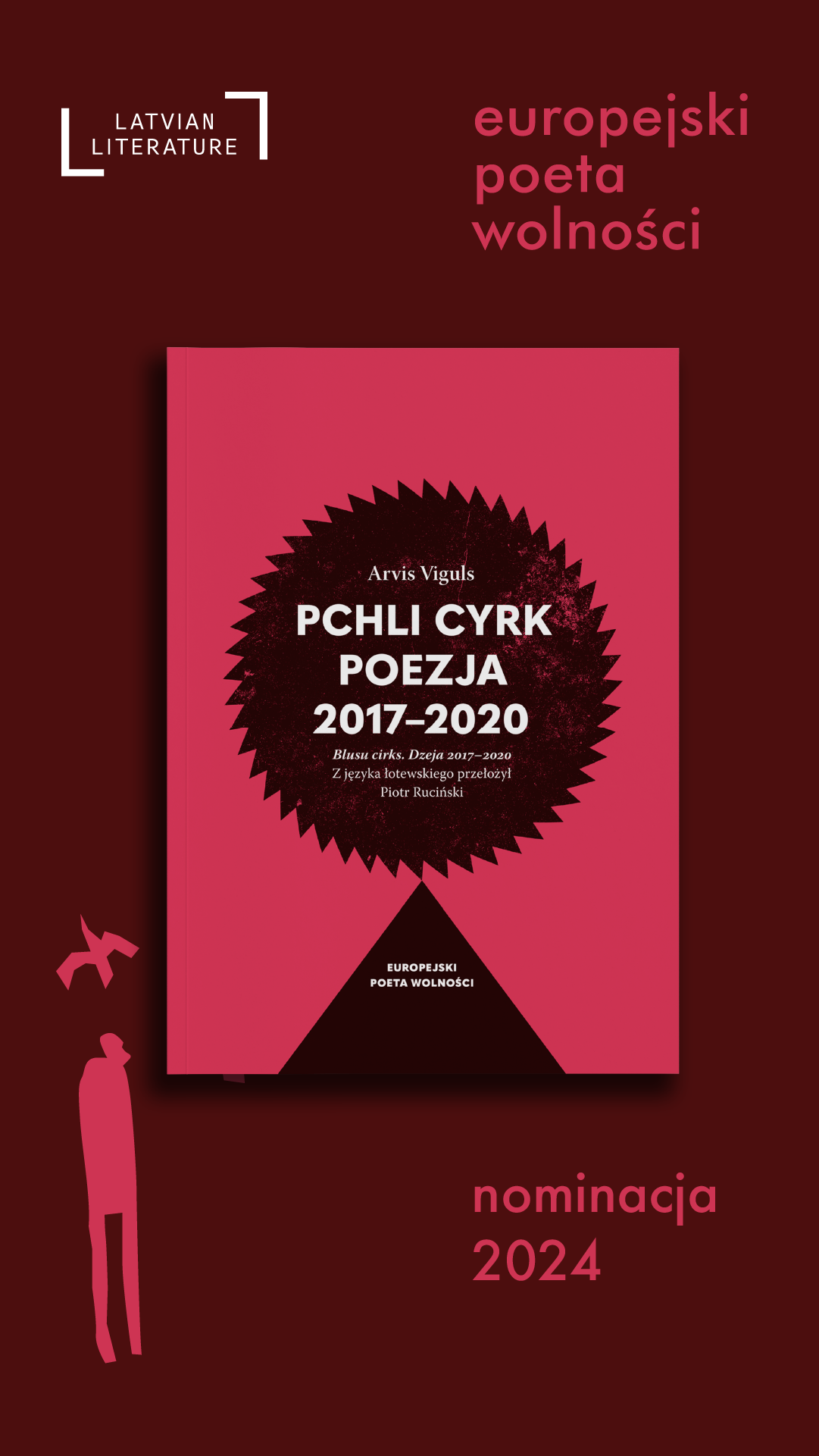 Okładka książki Pchli cyrk. Poezja 2017-2020