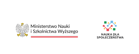 Logotypy programu "Nauka dla Społeczeństwa II: