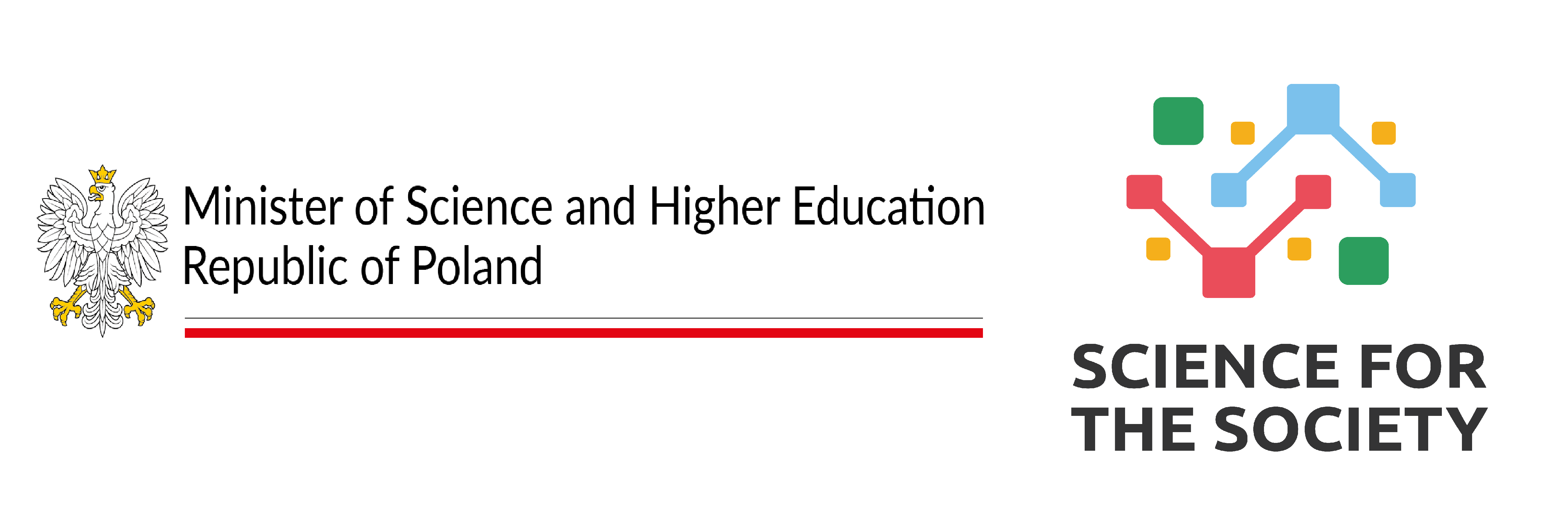 Logotypy MNiSW oraz programu Nauka dla Społeczeństwa